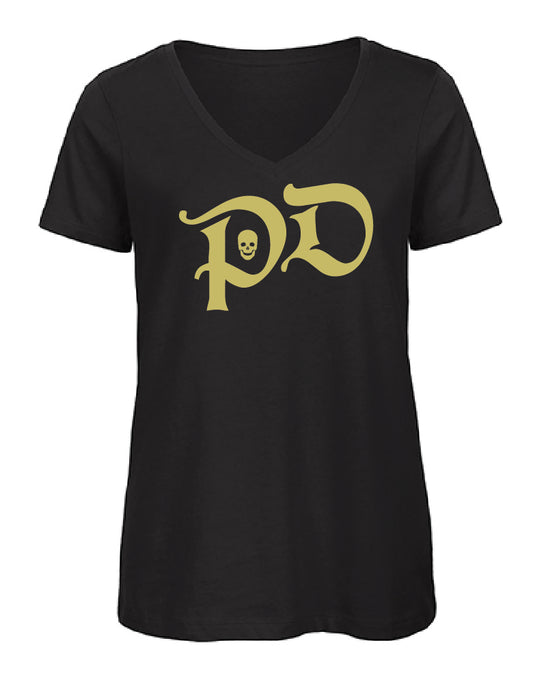 Pierre Dupont T-Shirt Frauen V-Schnitt PD