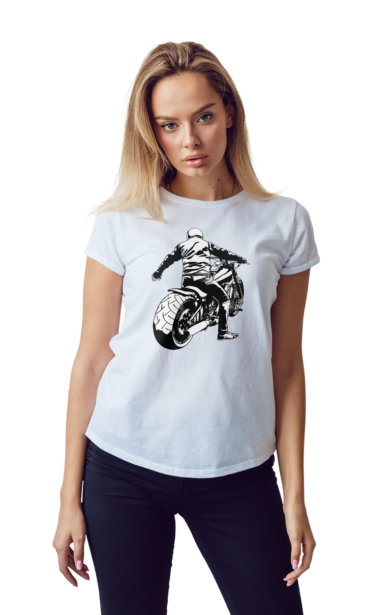 Biker Shirt Frauen 25