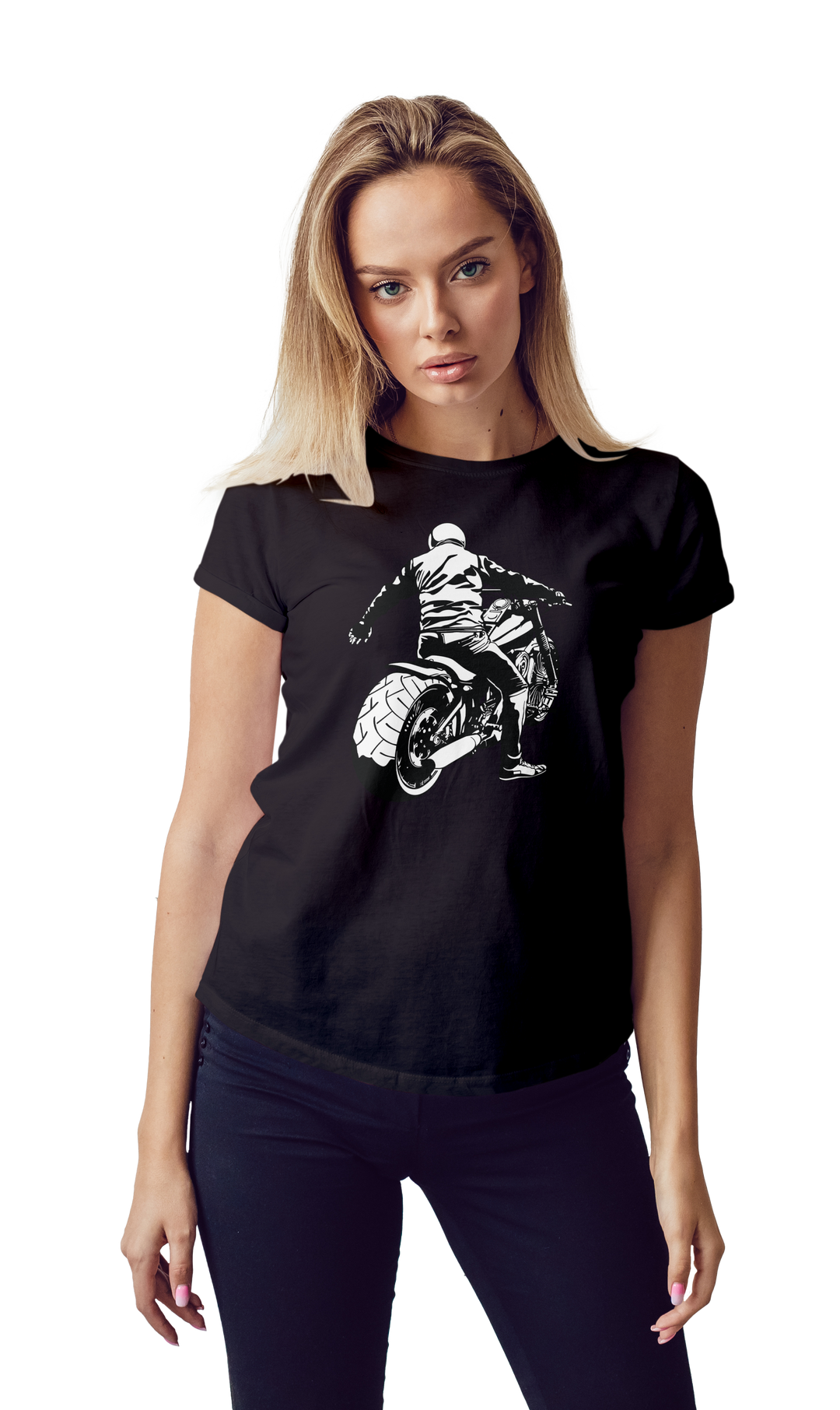 Biker Shirt Frauen 25