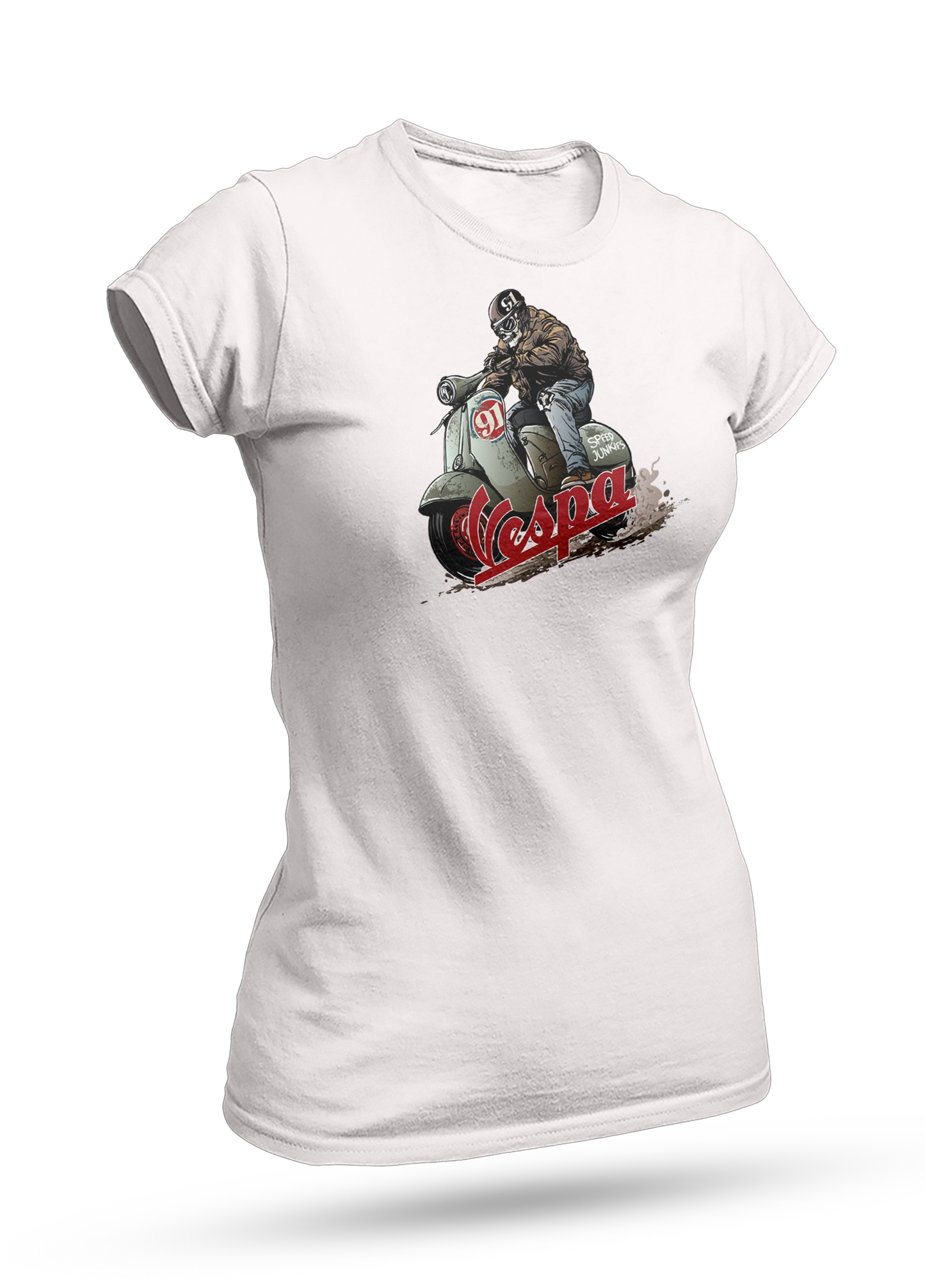 Vespa T-Shirts Frauen 2