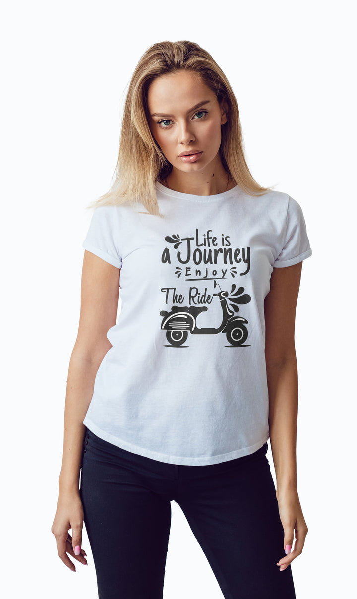 Vespa T-Shirts Frauen 11