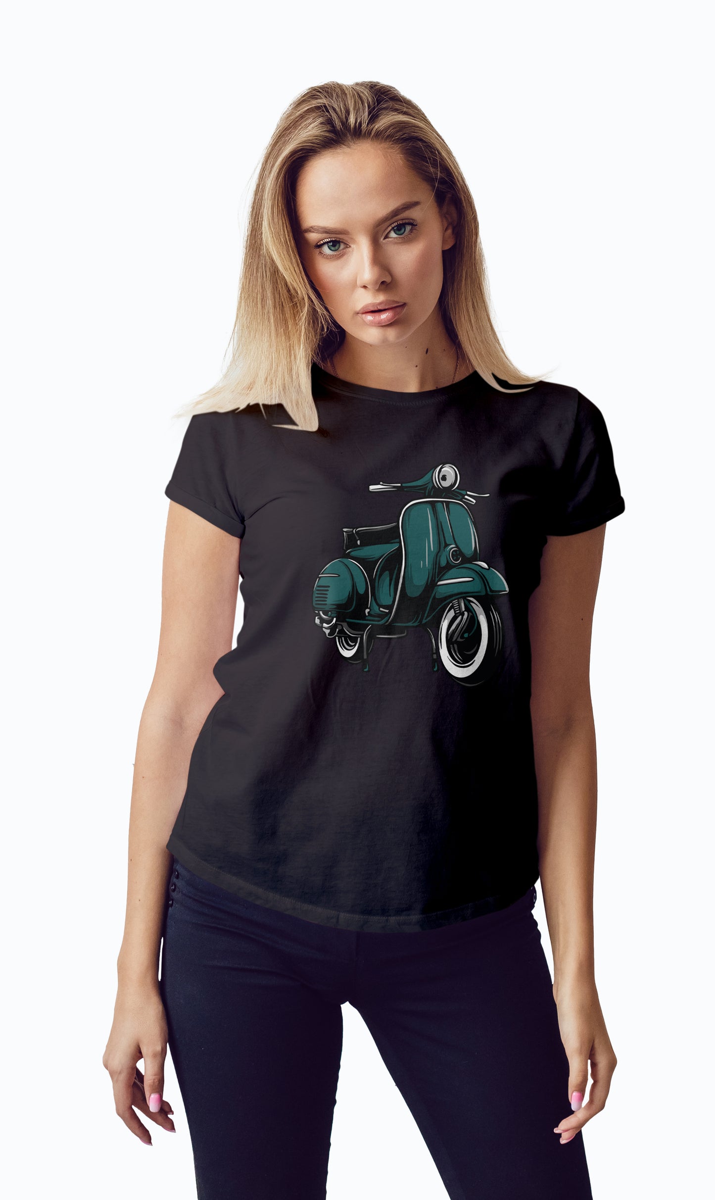 Vespa T-Shirts Women 15