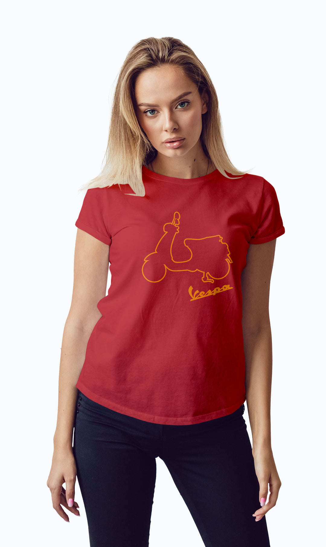 Vespa T-Shirts Frauen 21