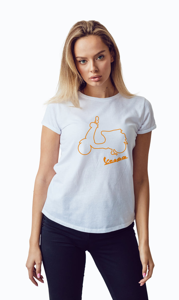 Vespa T-Shirts Frauen 21