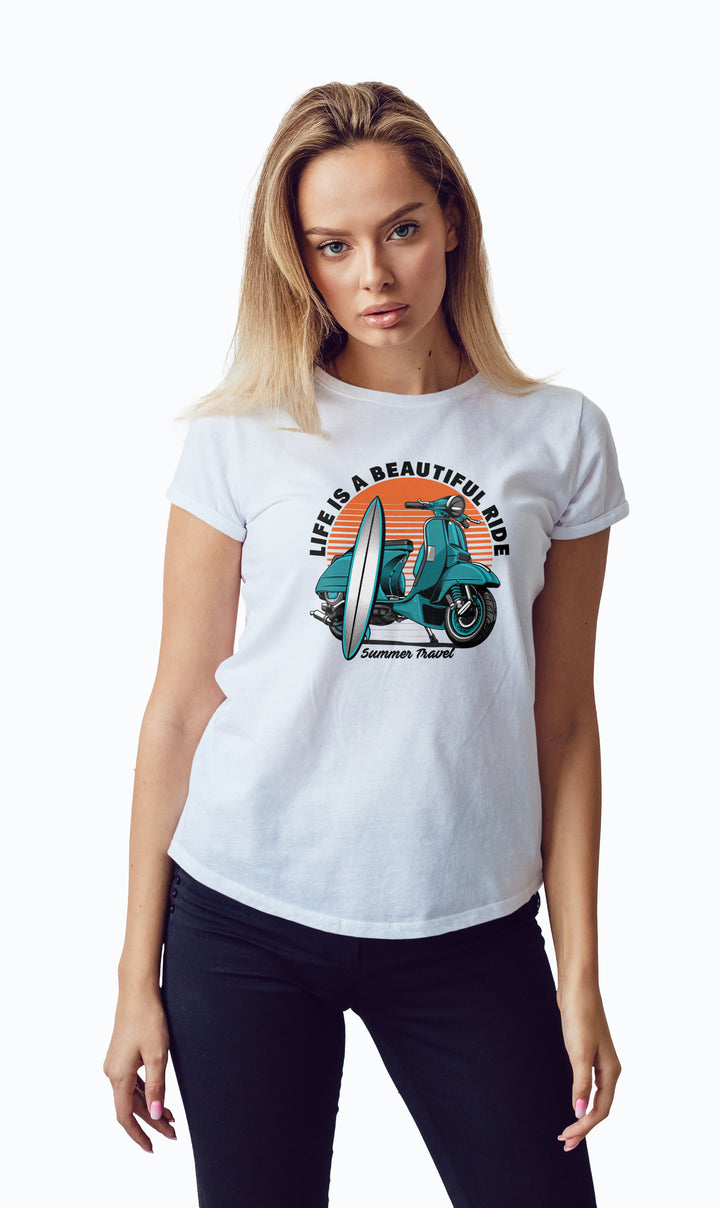 Vespa T-shirts femmes 6