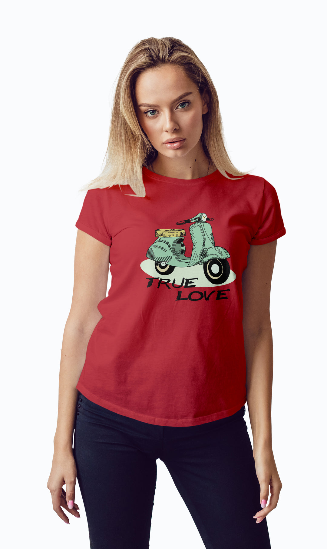 Vespa T-Shirts Frauen 8