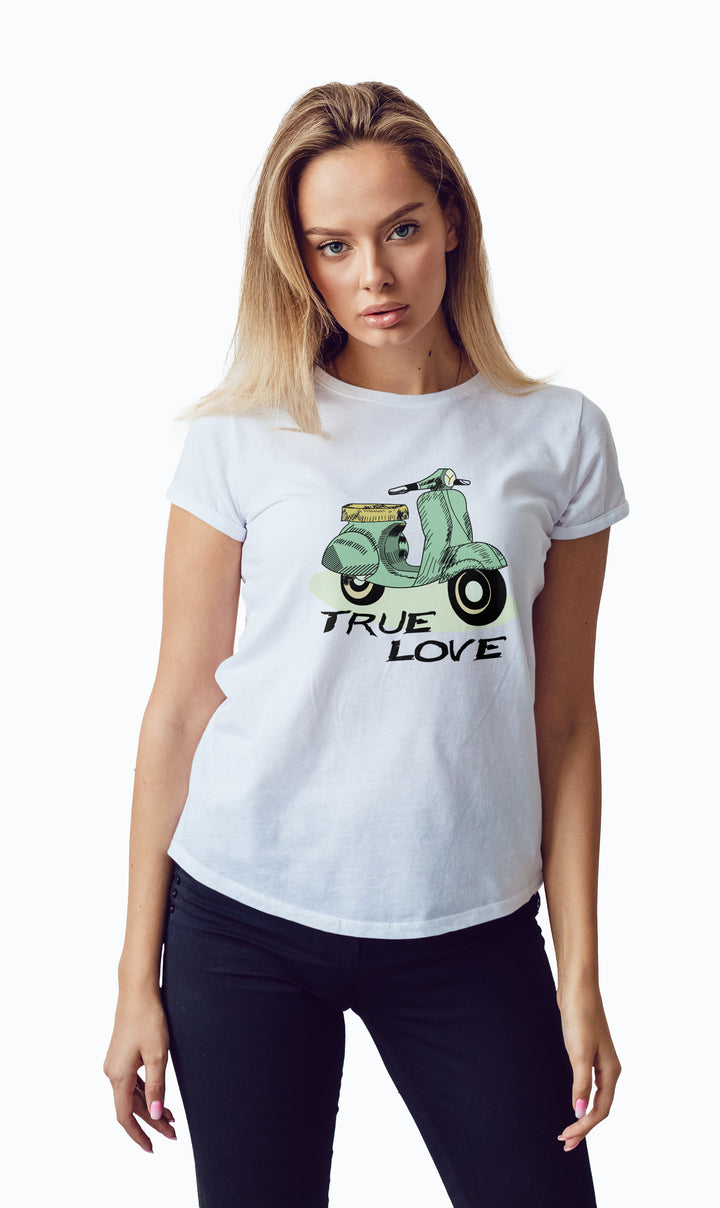 Vespa T-Shirts Frauen 8